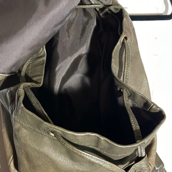 1989 Lucasfilm Indiana Jones backpack bag Doma Outback quality leather gear RARE - Picture 8 of 12